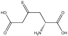 [R]-5-Amino-3-thiohexanedioic acid Structure