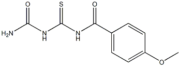 1-(4-Methoxybenzoyl)thiobiuret