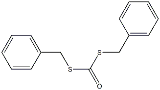 Dithiocarbonic acid S,S-dibenzyl ester Structure