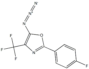 4-(Trifluoromethyl)-2-(4-fluorophenyl)-5-azidooxazole