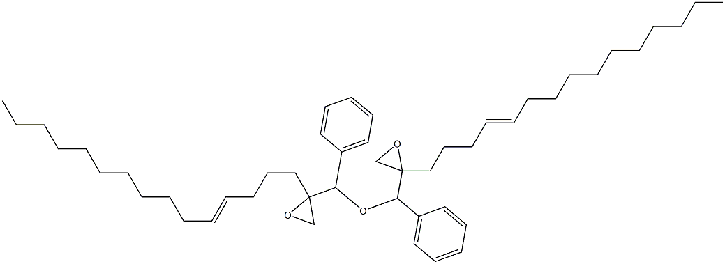 2-(4-Pentadecenyl)phenylglycidyl ether Struktur
