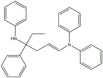 (E)-N,1-Diphenyl-1-ethyl-4-(diphenylamino)-3-buten-1-amine|