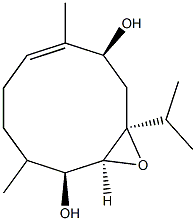 (1S,3S,4S,5S,9E)-3-Isopropyl-3,4-epoxy-6,10-dimethyl-9-cyclodecene-1,5-diol|