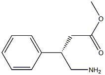 (S)-4-Amino-3-phenylbutanoic acid methyl ester Structure