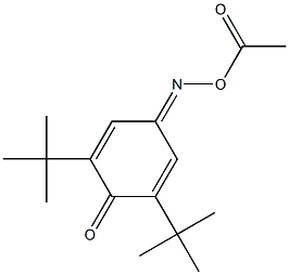 2,6-Di-tert-butyl-4-acetyloxyimino-2,5-cyclohexadien-1-one