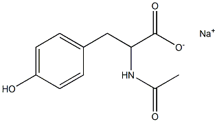 2-Acetylamino-3-(4-hydroxyphenyl)propionic acid sodium salt
