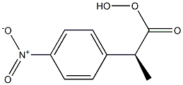 [S,(+)]-2-(p-Nitrophenyl)peroxypropionic acid 结构式