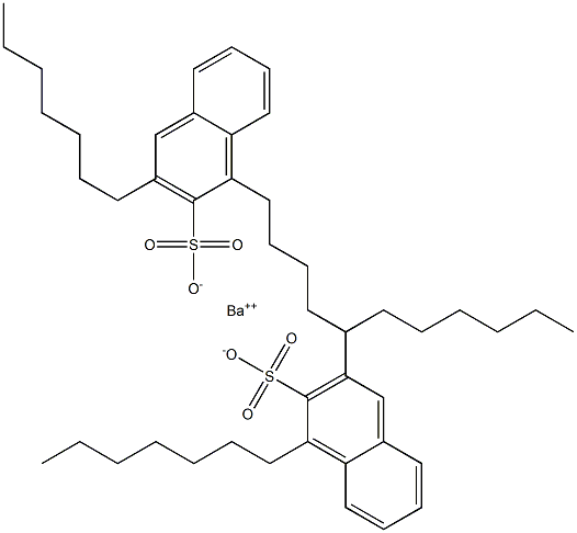 Bis(1,3-diheptyl-2-naphthalenesulfonic acid)barium salt|