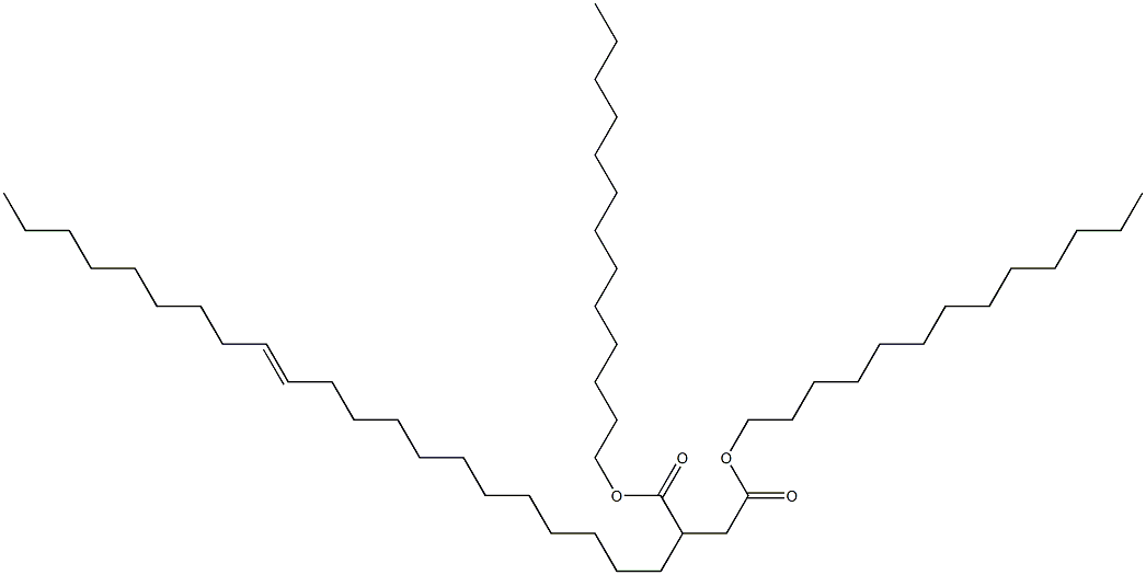 2-(12-Henicosenyl)succinic acid ditridecyl ester Structure