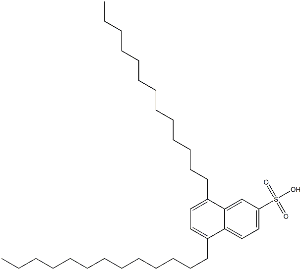 5,8-Ditridecyl-2-naphthalenesulfonic acid