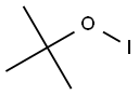 1-(Iodooxy)-1,1-dimethylethane,,结构式