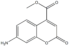 2-Oxo-7-amino-2H-1-benzopyran-4-carboxylic acid methyl ester