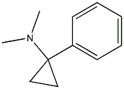 N,N-Dimethyl-1-phenylcyclopropanamine Structure