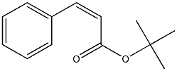 (Z)-3-Phenylacrylic acid tert-butyl ester 结构式