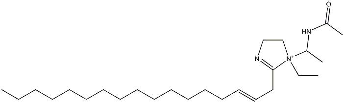 1-[1-(Acetylamino)ethyl]-1-ethyl-2-(2-heptadecenyl)-2-imidazoline-1-ium