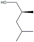 [S,(-)]-2,4-Dimethyl-1-pentanol 结构式