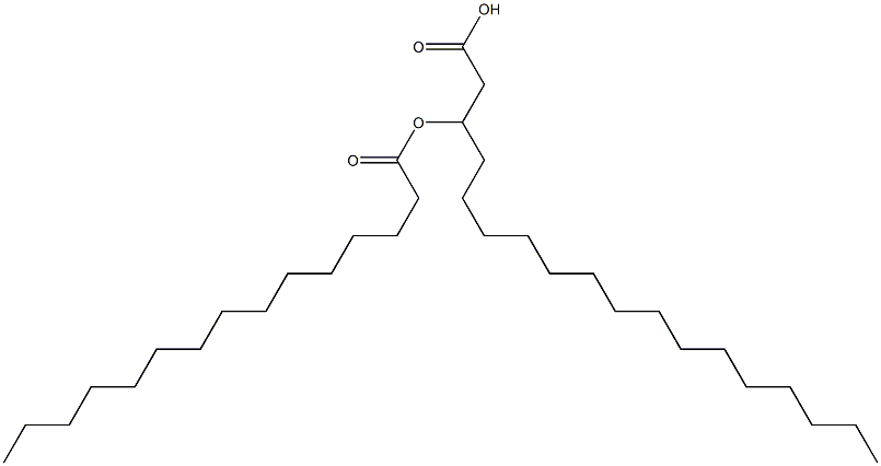 3-Pentadecanoyloxyoctadecanoic acid