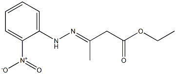 3-[2-(o-Nitrophenyl)hydrazono]butyric acid ethyl ester