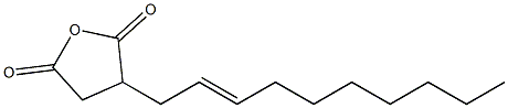 2-(2-Decenyl)succinic anhydride Structure