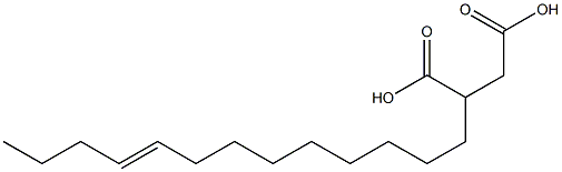 11-ペンタデセン-1,2-ジカルボン酸 化学構造式