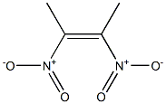 (Z)-2,3-Dinitro-2-butene Struktur