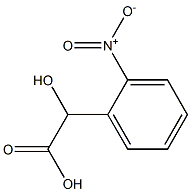 (-)-o-Nitro-D-mandelic acid 结构式