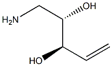 (2S,3R)-1-Amino-4-pentene-2,3-diol Structure