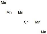ペンタマンガン-ストロンチウム 化学構造式