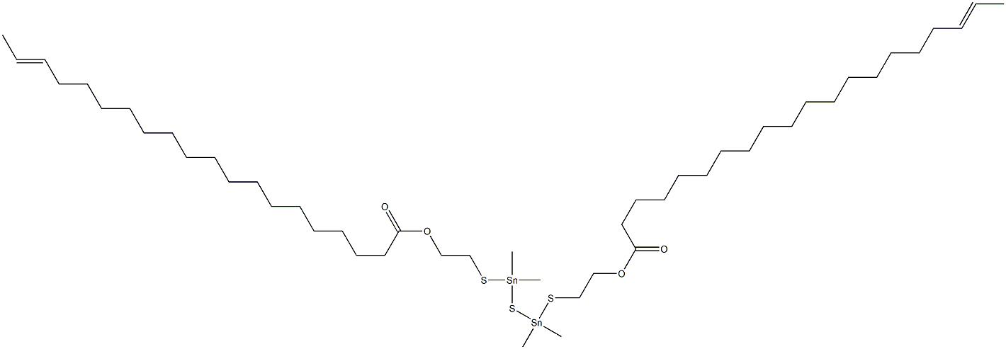Bis[dimethyl[[2-(17-nonadecenylcarbonyloxy)ethyl]thio]stannyl] sulfide