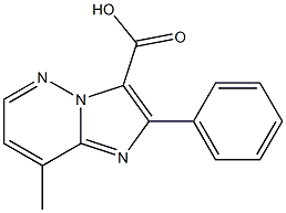 2-Phenyl-8-methylimidazo[1,2-b]pyridazine-3-carboxylic acid