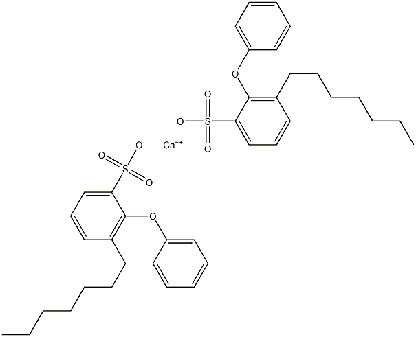Bis(3-heptyl-2-phenoxybenzenesulfonic acid)calcium salt