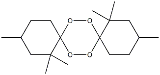 1,1,3,10,10,12-ヘキサメチル-7,8,15,16-テトラオキサジスピロ[5.2.5.2]ヘキサデカン 化学構造式