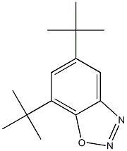 5,7-Bis(1,1-dimethylethyl)-1,2,3-benzoxadiazole Structure