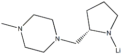 1-[[(2S)-1-Lithio-2-pyrrolidinyl]methyl]-4-methylpiperazine