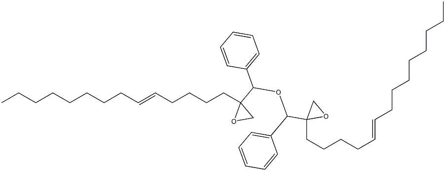 2-(5-Tetradecenyl)phenylglycidyl ether Structure