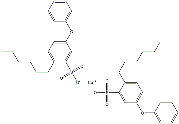 Bis(2-hexyl-5-phenoxybenzenesulfonic acid)calcium salt