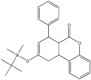 6a,7,10,10a-Tetrahydro-9-[[dimethyl(tert-butyl)silyl]oxy]-7-phenyl-6H-dibenzo[b,d]pyran-6-one