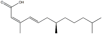 (2Z,4E,7R)-3,7,11-Trimethyl-2,4-dodecadienoic acid