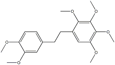 2,3,3',4,4',5-Hexamethoxybibenzyl,,结构式