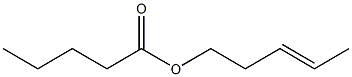 Valeric acid 3-pentenyl ester Struktur