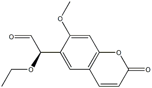  (-)-6-[(R)-1-Ethoxy-2-oxoethyl]-7-methoxycoumarin