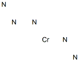 窒化クロム(CrN5) 化学構造式