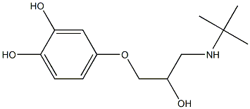 4-(3-tert-Butylamino-2-hydroxypropyloxy)benzene-1,2-diol