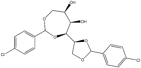 1-O,2-O:3-O,6-O-Bis(4-chlorobenzylidene)-D-glucitol