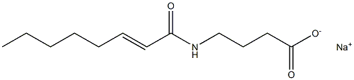 4-(2-Octenoylamino)butyric acid sodium salt