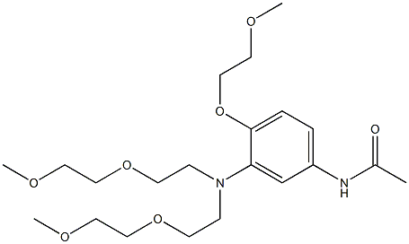 4'-(2-Methoxyethoxy)-3'-[bis[2-(2-methoxyethoxy)ethyl]amino]acetanilide