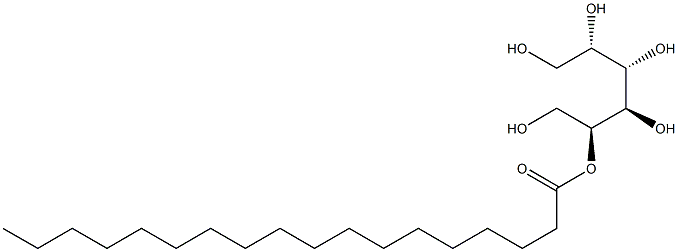L-Mannitol 5-octadecanoate Struktur