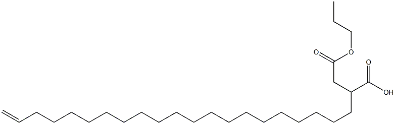 2-(20-Henicosenyl)succinic acid 1-hydrogen 4-propyl ester Structure