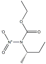 (+)-[(S)-sec-Butyl]nitrocarbamic acid ethyl ester 结构式