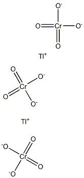 Trichromic acid dithallium(I) salt